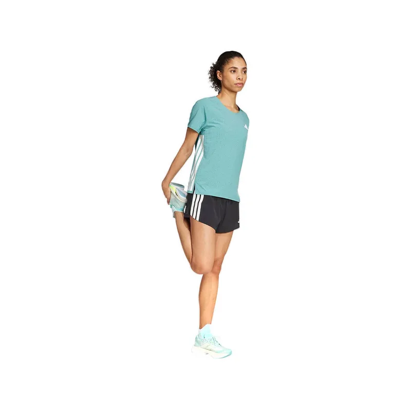 T-shirt με κοντά μανίκια adidas T-shirt de running Adizero bleu léger