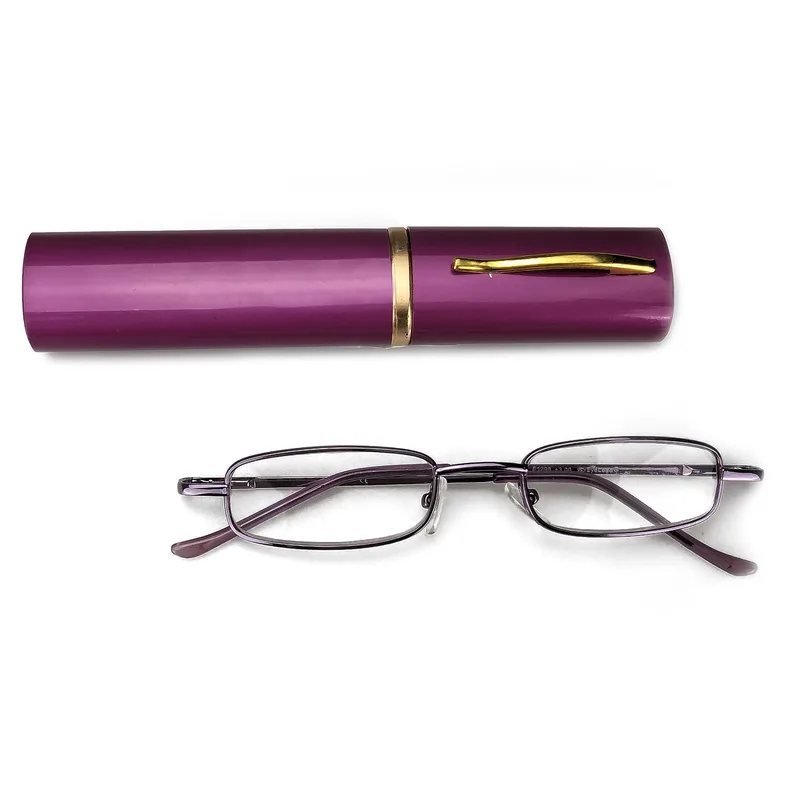 Eyelead Pocket Γυαλιά Διαβάσματος Τσέπης Μωβ, με Μεταλλικό Σκελετό 1 Τεμάχιο, Κωδ P203 - 3,25