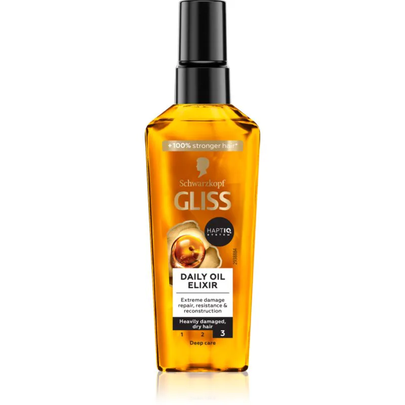 Schwarzkopf Gliss Ultimate Repair θρεπτικός ορός για ξηρά και κατεστραμμένα μαλλιά 75 ml