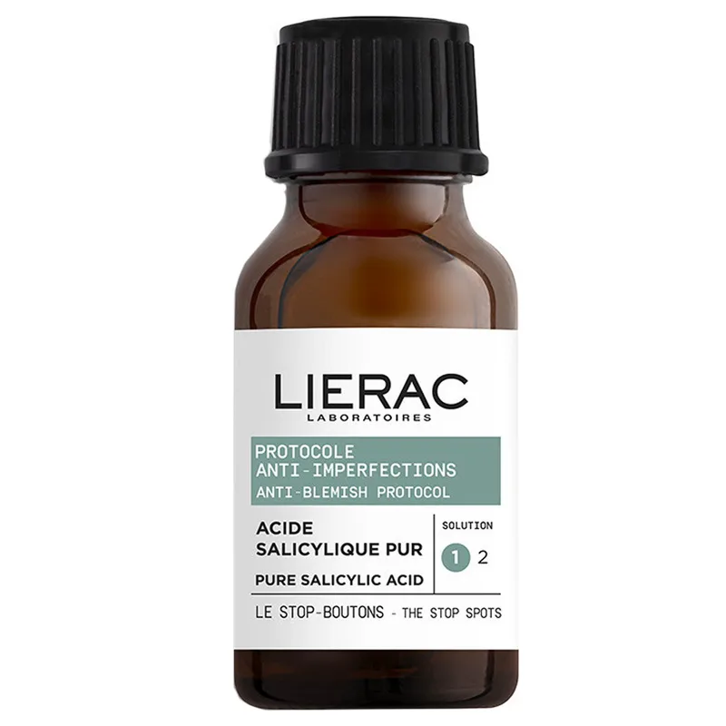 Lierac Protocole Anti-Imperfection & Anti-Blemish Control Stop-Boutons Θεραπεία Νυκτός Κατά των Ατελειών που Περιορίζει την Εμφάνιση Σημαδιών 15ml