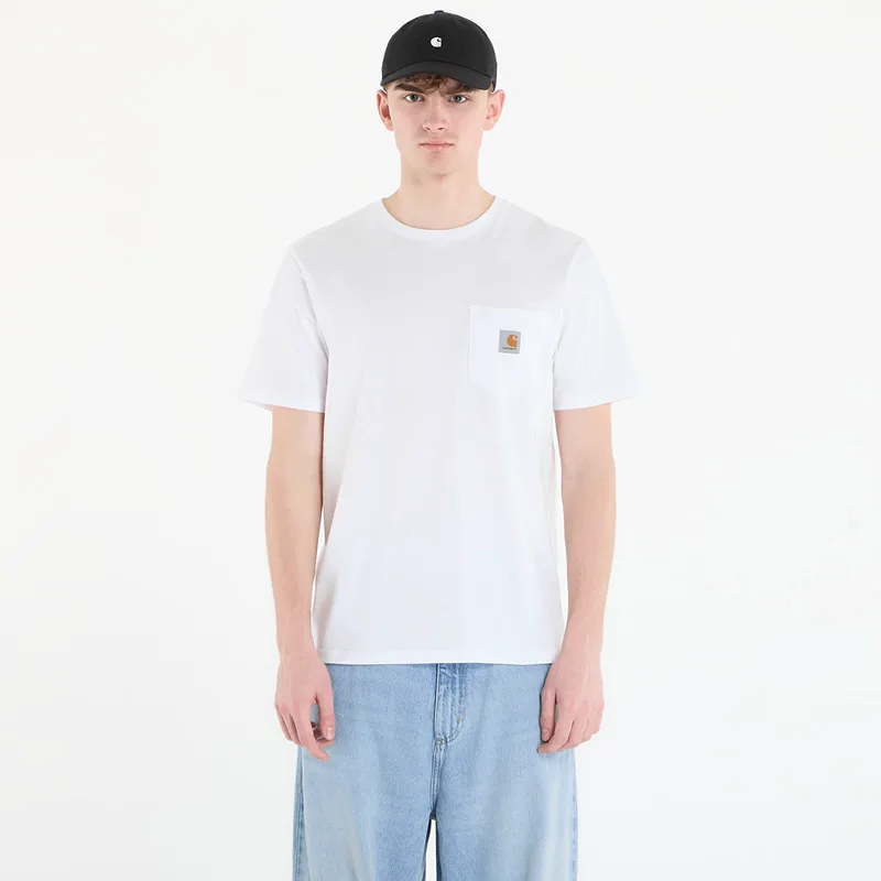 T-shirt Carhartt WIP Pocket Short Sleeve T-Shirt UNISEX White XXL