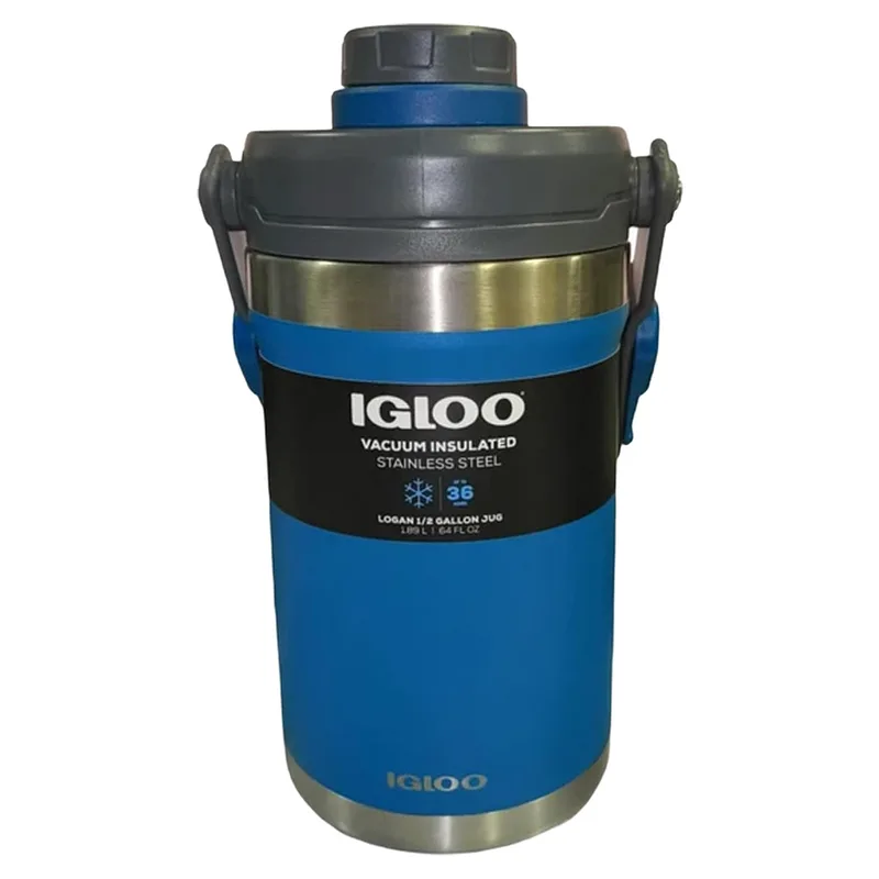 Igloo Υδροδοχείο Logan Ανοξείδωτο 1/2GAL Γκρι 41476
