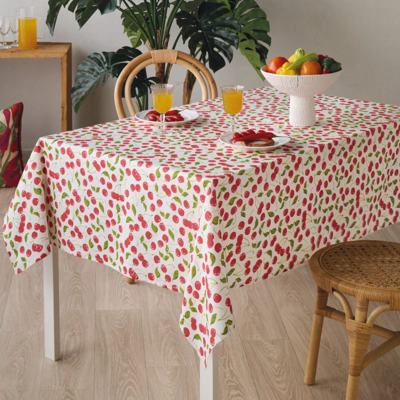 Τραπεζομάντηλο 140x180 Kentia Trinity Cherry Red