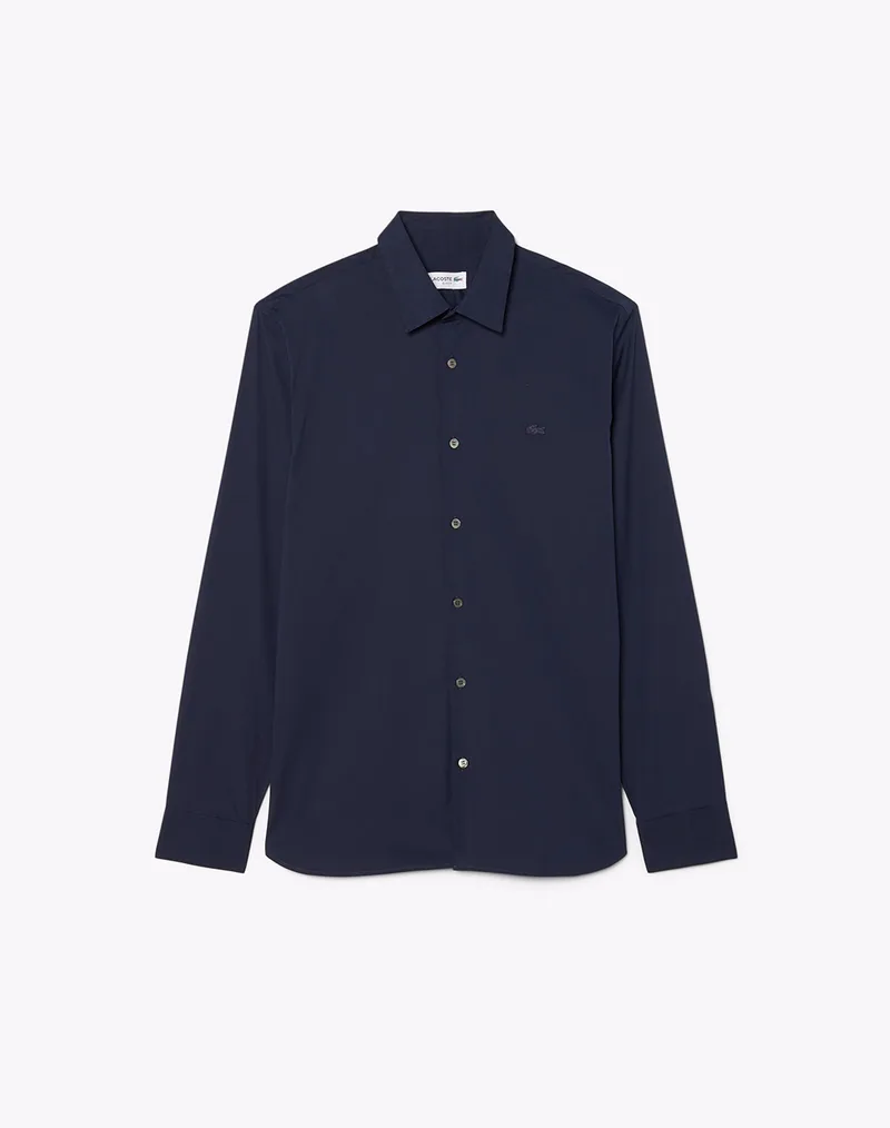 LACOSTE ΠΟΥΚΑΜΙΣΟ ΜΜ 3CH5253-166 NavyBlue