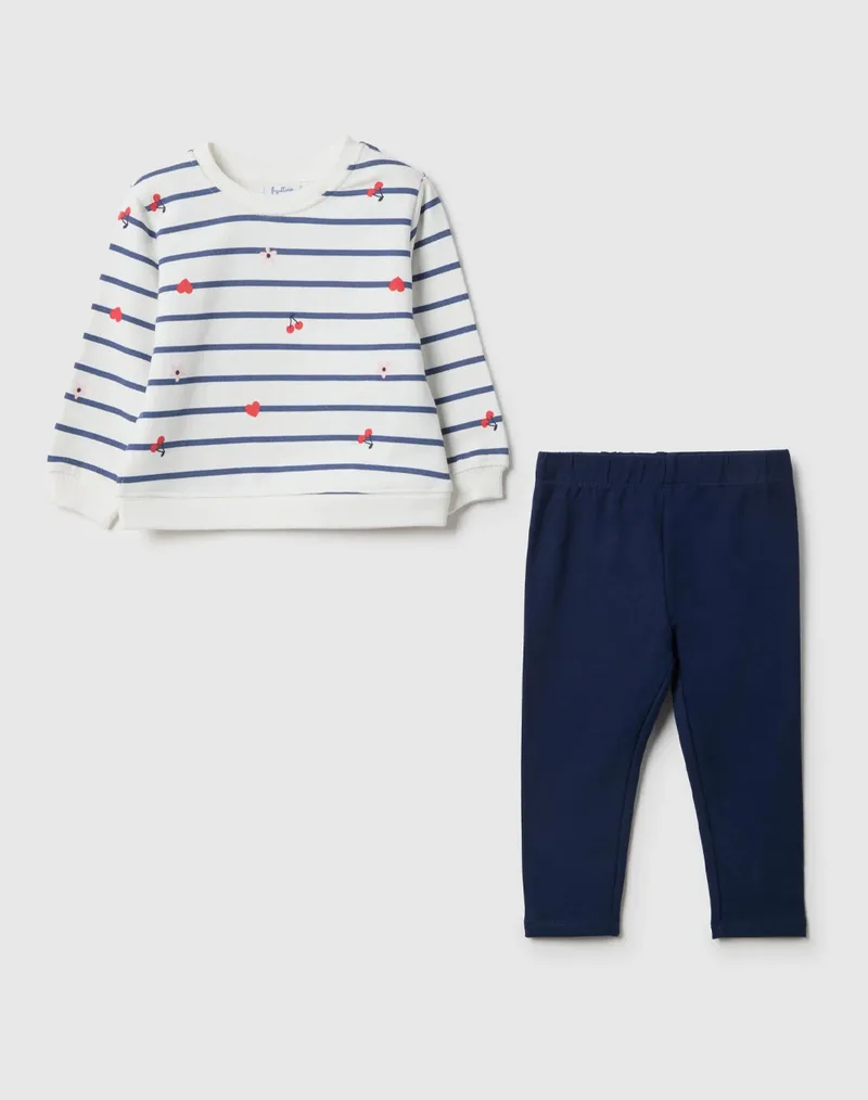 OVS JOGG SET 2 PCS 2553039-LUCENT WHITE Multi