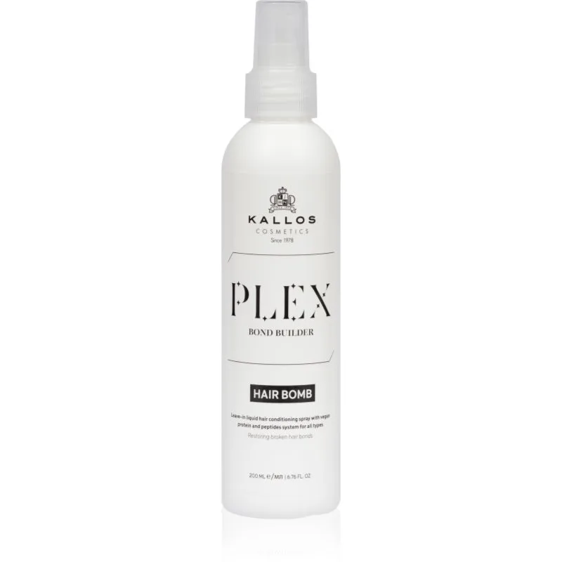 Kallos Plex Hair Bomb θρεπτικό μαλακτικό χωρίς ξέβγαλμα 200 ml