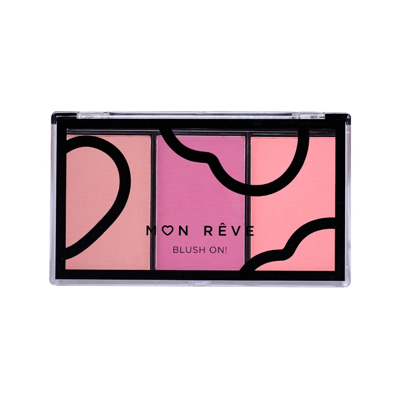 Mon Reve Blush On Trio 03 Plum