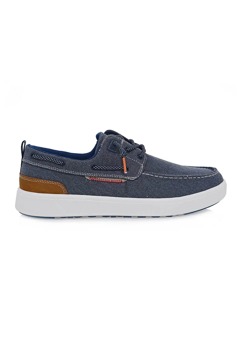 Renato Garini ανδρικά loafers μονόχρωμα - W589S07711C7 Σκούρο Μπλε