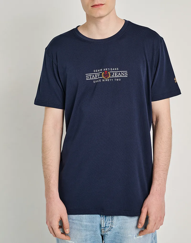 STAFF Marco Man T-Shirt 100%Co 64-013.055-Ν0045 NavyBlue