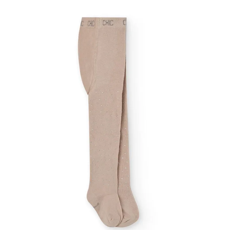 Καλσόν χοντρό κορίτσι Boboli-702043-7443-Beige