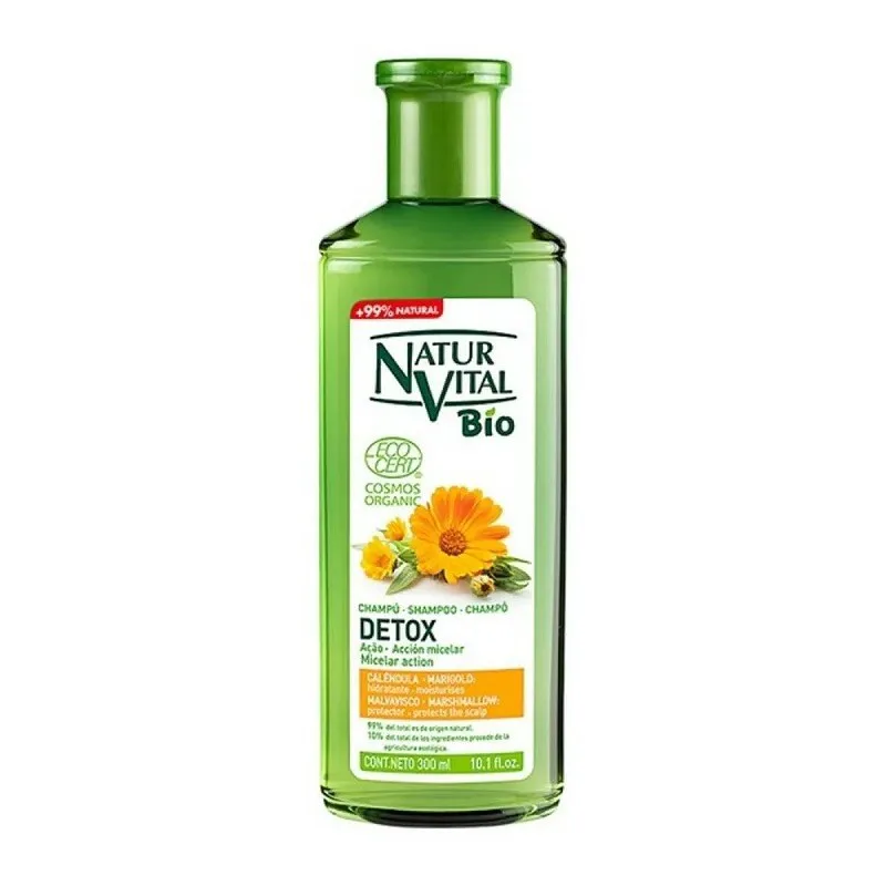 Ενισχυτικό Σαμπουάν Bio Ecocert Naturaleza y Vida Detox 300 ml