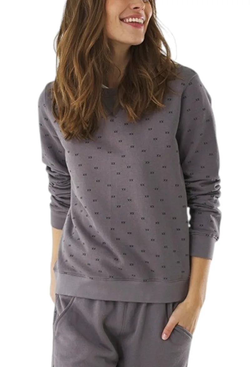 Μπλούζα Μακρυμάνικη Mexx Sweater Loungewear NT1804013W-Dark Grey Γυναικείο