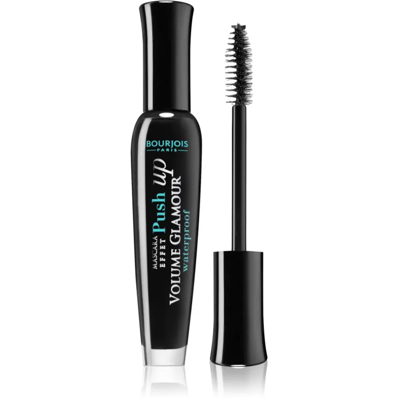 Bourjois Volume Glamour αδιάβροχη μάσκαρα για όγκο και περιστροφή των βλεφαρίδων απόχρωση 71 Black 7 ml