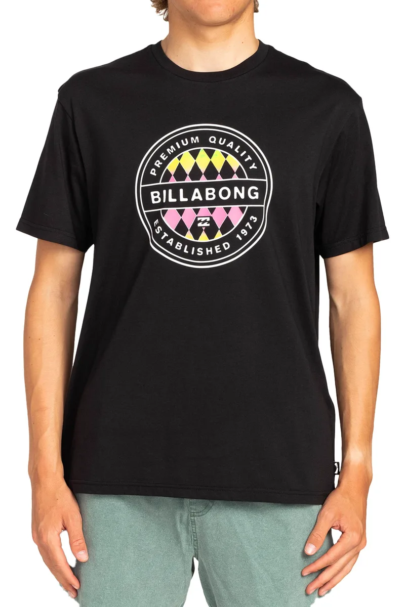 Μπλούζα Κοντομάνικη Billabong Rotor Fill EBYZT00105-BLK Ανδρικό