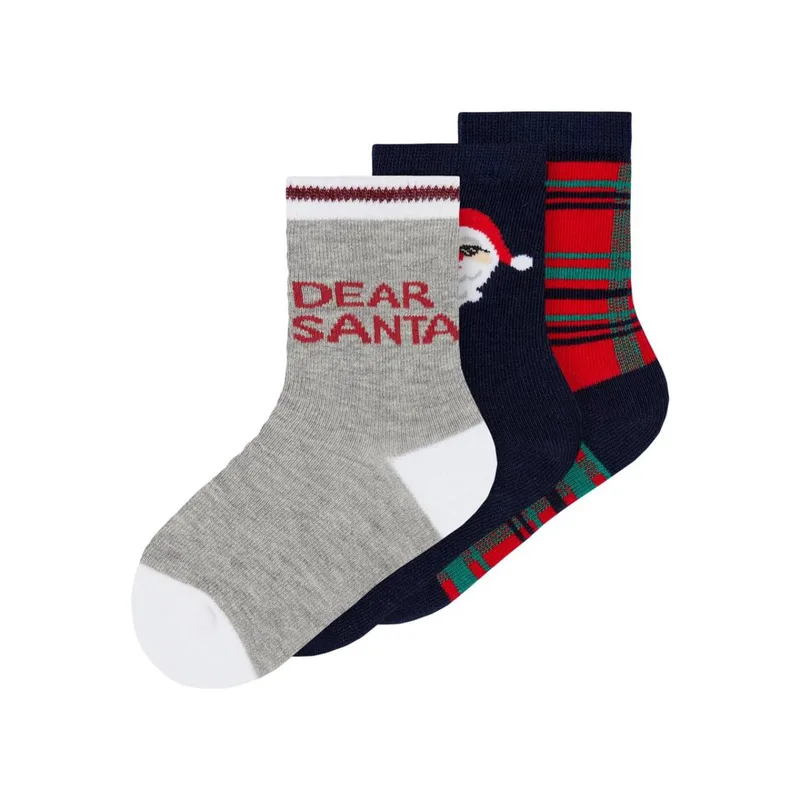 Κάλτσες 3 τεμ. αγόρι Christmas name it-13187082-DS