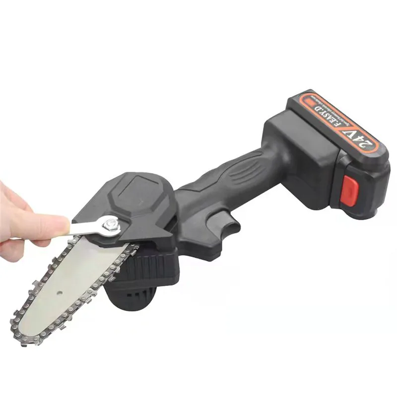 Κλαδευτικό Αλυσοπρίονο Μπαταρίας 24V 0.7kg με Λάμα 15cm