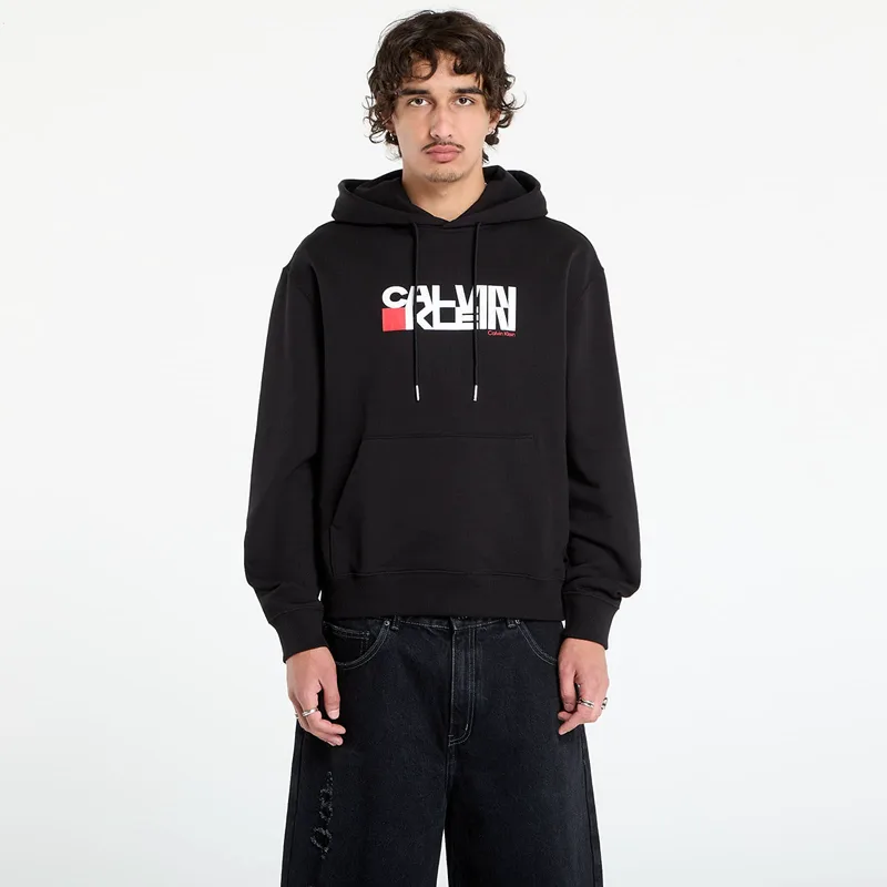 Φούτερ Calvin Klein Jeans LS Terry Sweatshirt Black S