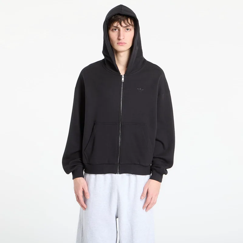 Φούτερ adidas Premium Essentials Full-Zip Hoodie Black XL