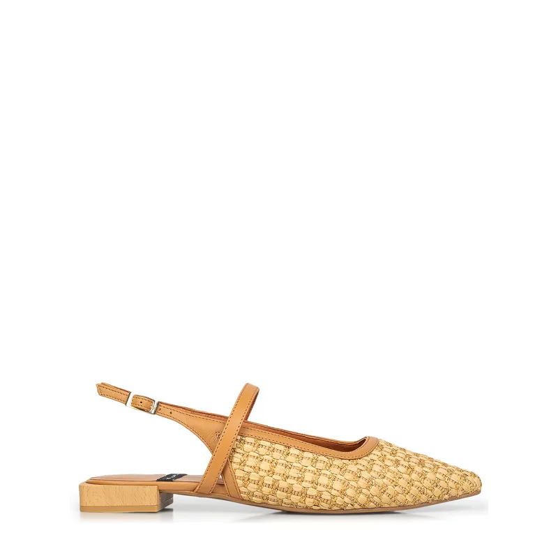 Πέδιλα-Σανδάλια γυναικεία Angel Alarcon Natural 26002-530B 262