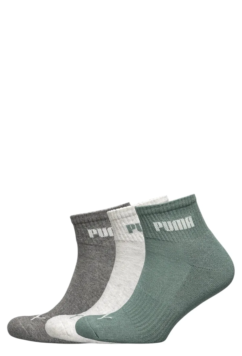 Κάλτσες Puma New Generation Cushioned Quarter 3P 701225904-013