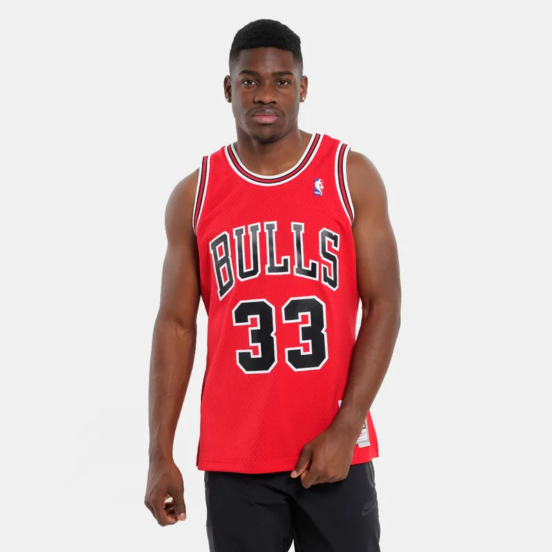 Mitchell & Ness NBA Scottie Pippen Chicago Bulls Μπασκετική Φανέλα (9000228930_85563)