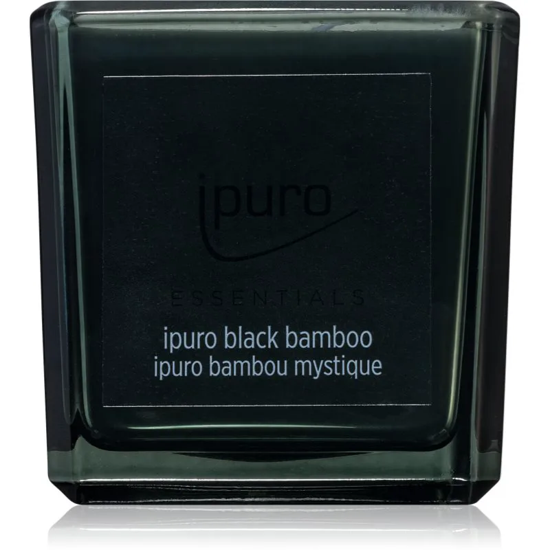 ipuro Essentials Black Bamboo αρωματικό κερί 125 γρ