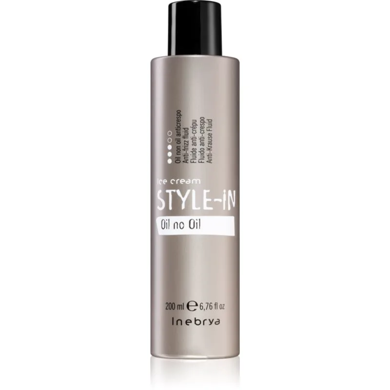 Inebrya Style-In Oil No Oil υγρό για την αντιμετώπιση του κρεπαρίσματος μαλλιών 200 ml