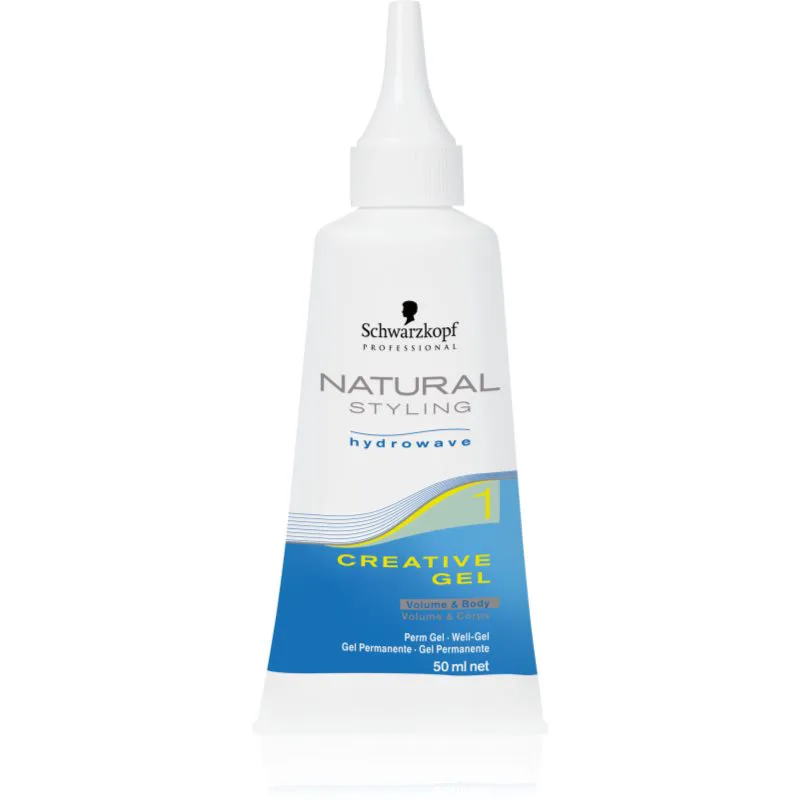 Schwarzkopf Professional Natural Styling Creative Gel μόνιμο περμανάντ με υφή τζέλ 50 ml