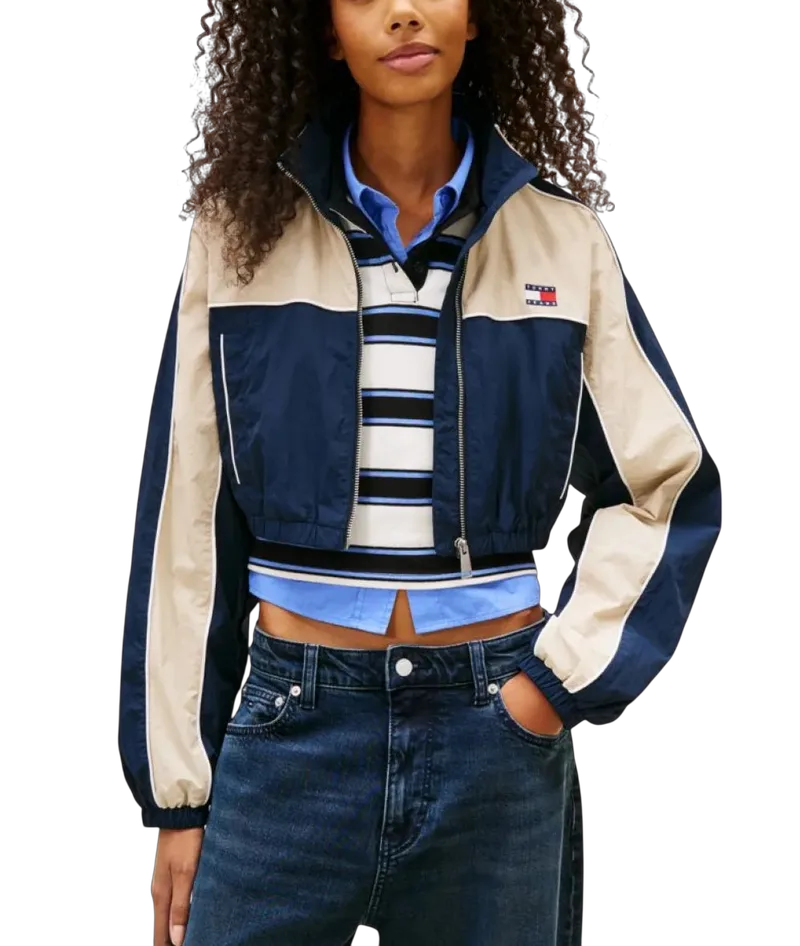 Γυναικείο Μπουφάν Navy Μπλε Tommy Jeans DW0DW22055-C1G
