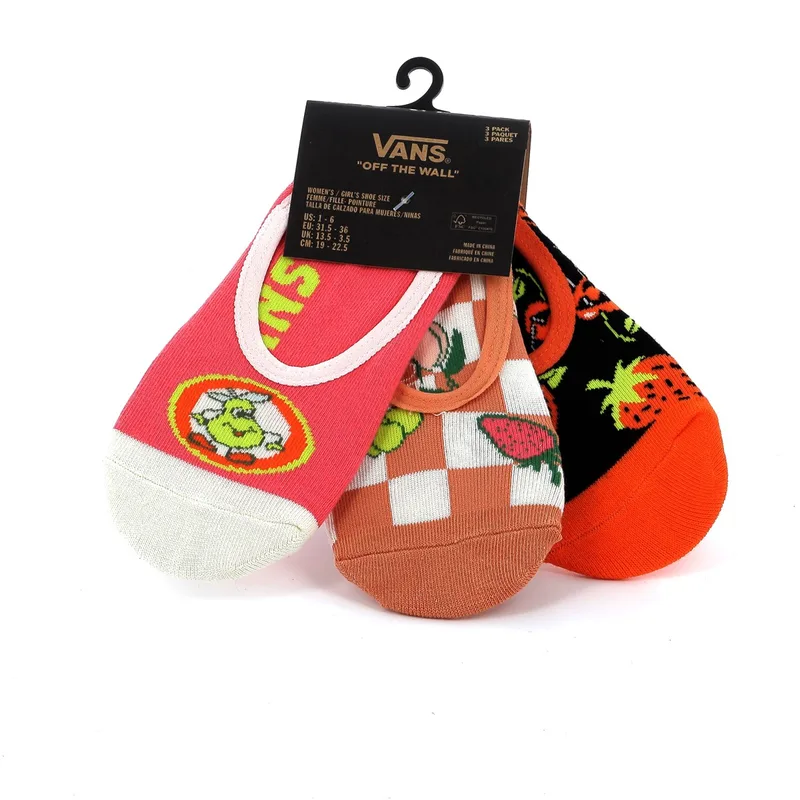 Παιδικές Κάλτσες για Κορίτσι Vans Πολύχρωμες VN0007B8SNQ1 3 Ζευγάρια