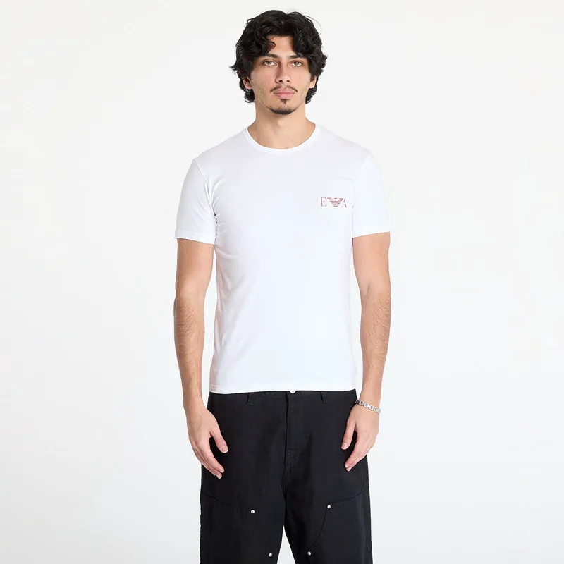 T-shirt EA7 Emporio Armani 2-Pack Crew Neck T-Shirt White/ Black M