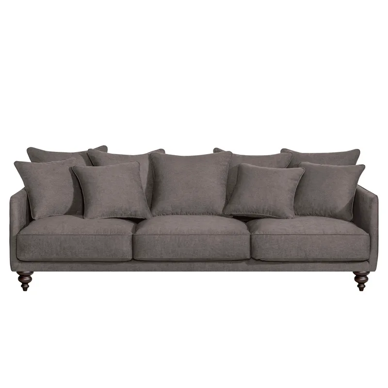 Καναπές από βισκόζη-πολυέστερ Μ105xΠ198xΥ93cm