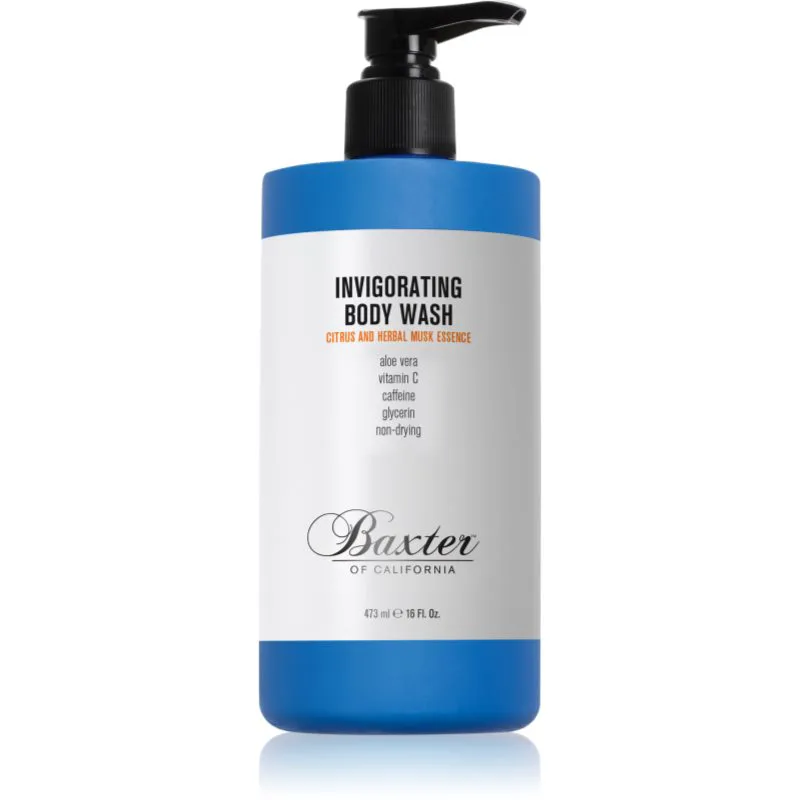 Baxter of California Invigorating απαλό αφρώδες τζελ πλυσίματος 473 ml