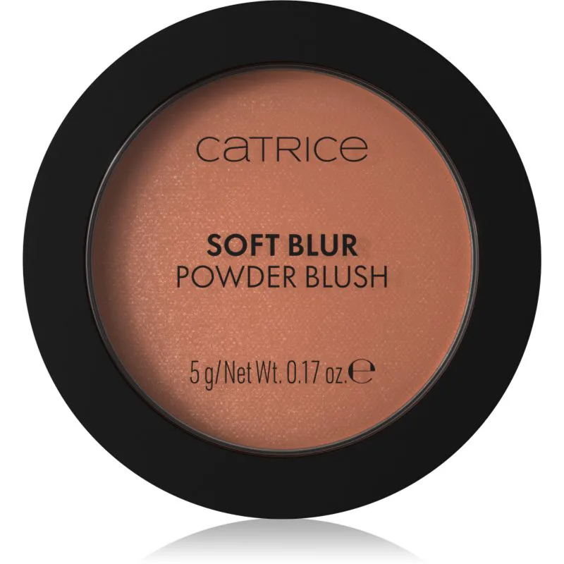 Catrice Soft Blur Powder Brush πουδρέ ρουζ με ματ αποτελέσματα απόχρωση 050 Born to blonze 5 γρ