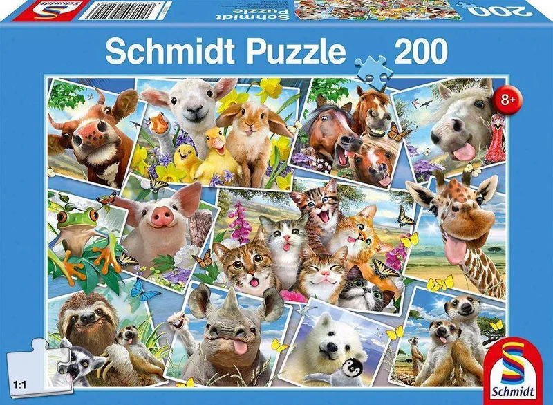 SELFIES ΖΩΑΚΙΑ SCHMIDT 200 ΚΟΜΜΑΤΙΑ (56294)