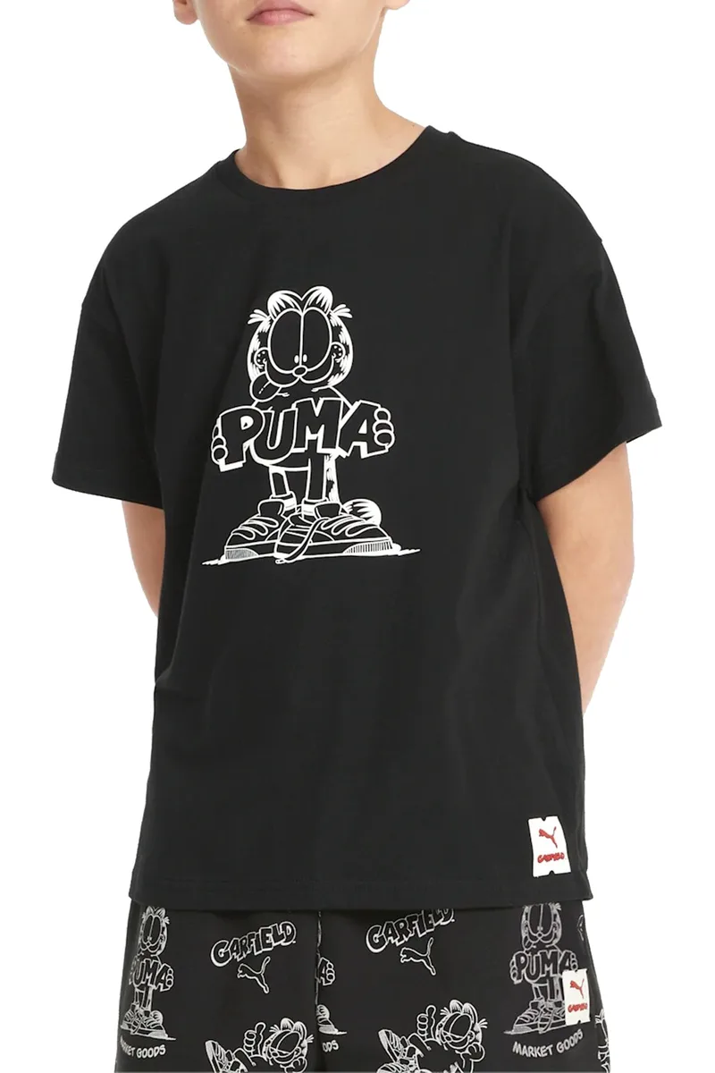 Μπλούζα Κοντομάνικη Puma x Garfield Graphic Tee 533429-01 Unisex Παιδικό
