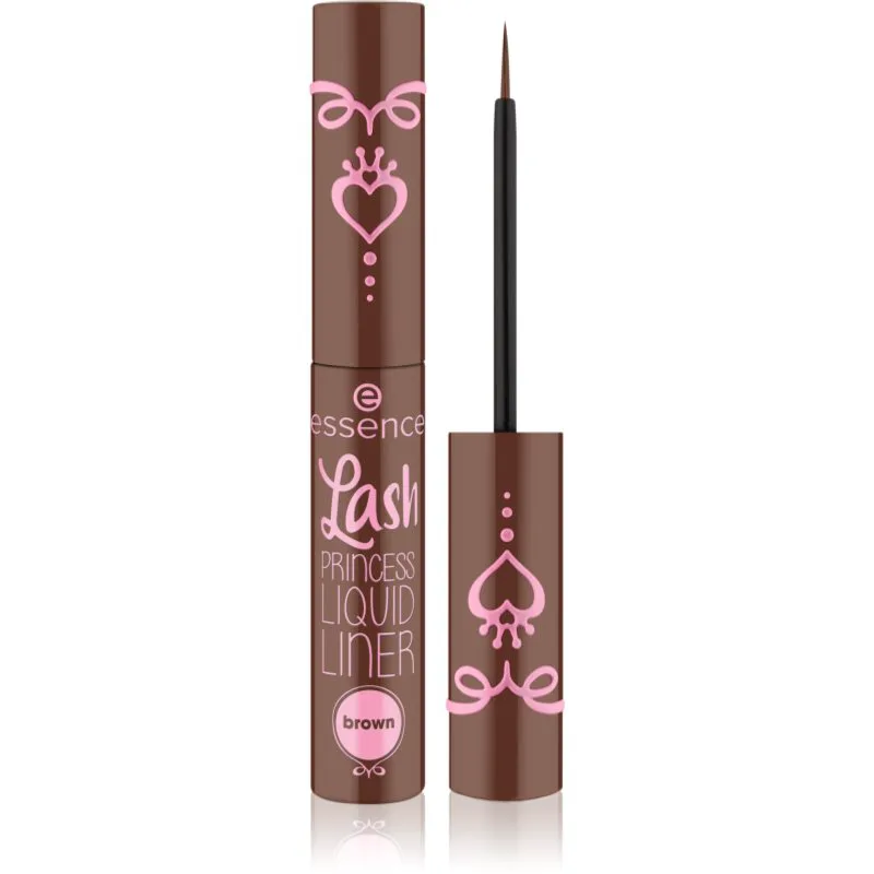essence Lash PRINCESS υγρό λάινερ ματιών απόχρωση Brown 3 ml
