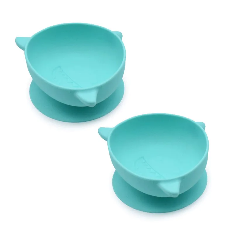 Μπολ Σιλικόνης 300ml (2τμχ) Melii Shark MEL17730