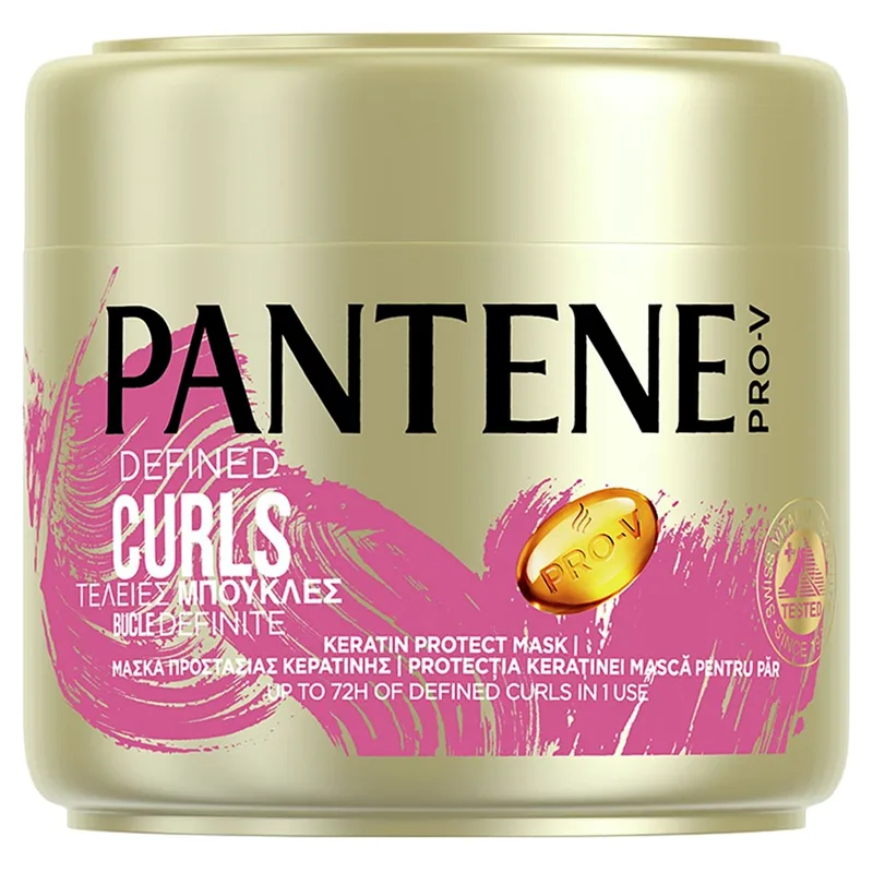 Μάσκα Μαλλιών Για Μπούκλες PANTENE PRO-V DEFINED CURLS 300ml