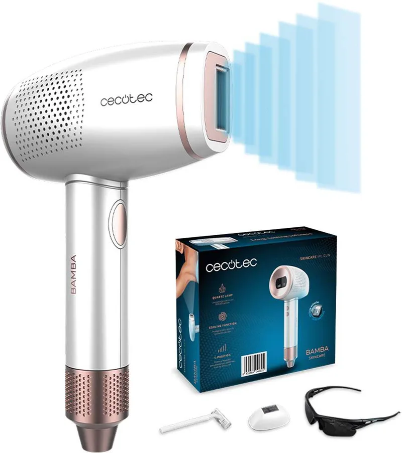 ΣΥΣΚΕΥΗ ΑΠΟΤΡΙΧΩΣΗΣ CECOTEC BAMBA SKINCARE IPL GUN 04430