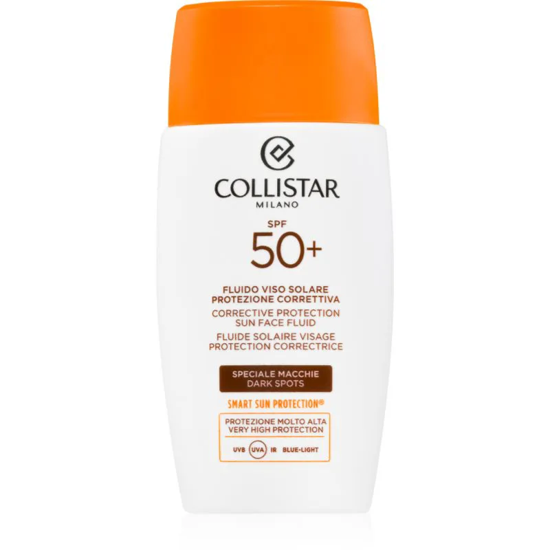 Collistar Sun Corrective Protection Face Fluid SPF 50+ αντηλιακό υγρό για πρόσωπο SPF 50+ 50 ml