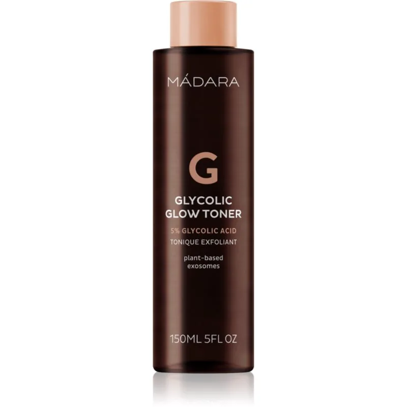 MÁDARA Glycolic Glow Toner απαλό απολεπιστικό τονωτικό 150 ml