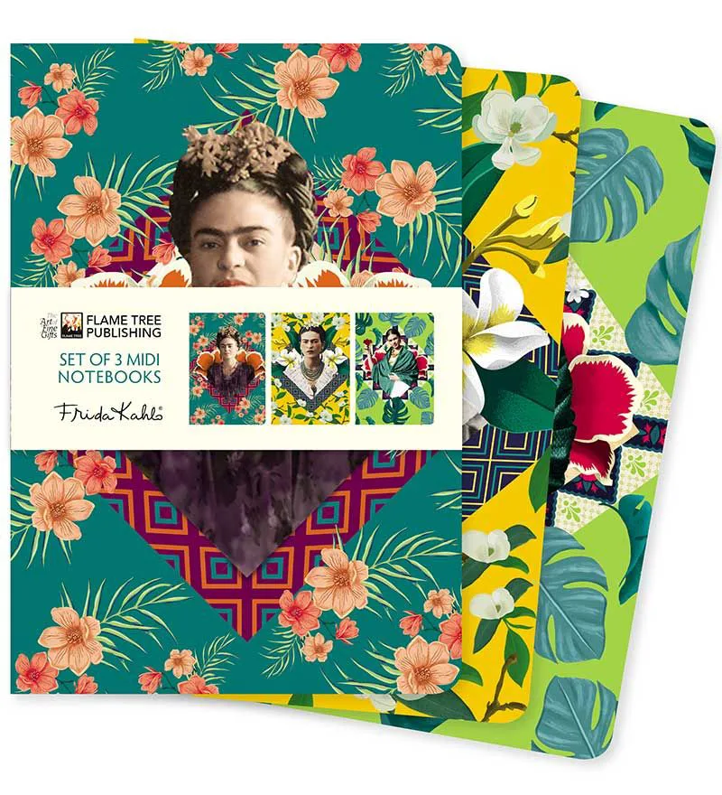 Σημειωματάριο Β6 Frida Kahlo - Set of 3 Midi Notebooks