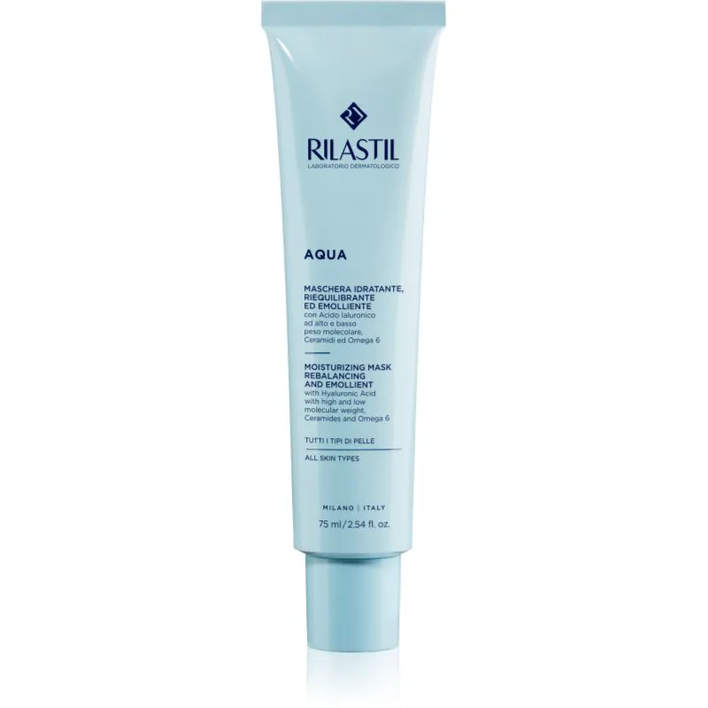 Rilastil Aqua ενυδατική μάσκα με υαλουρονικό οξύ 75 ml
