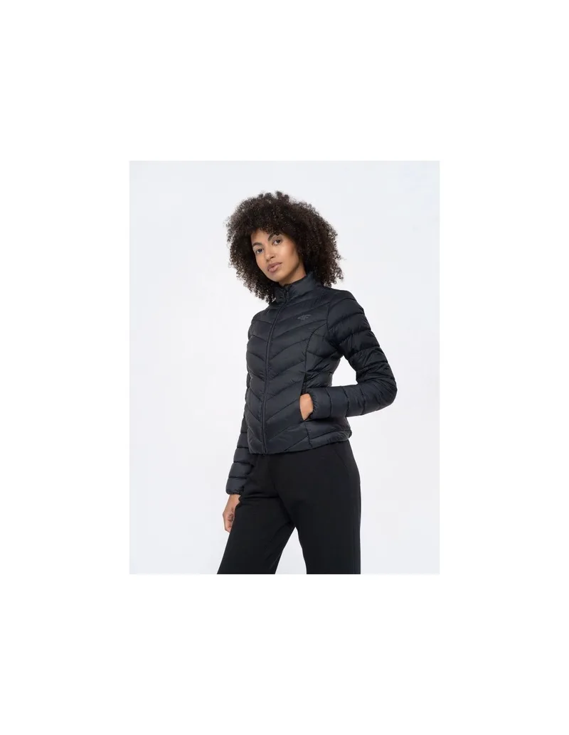Women's down jacket with synthetic filling 4F 4FMM00TDJAF14220S