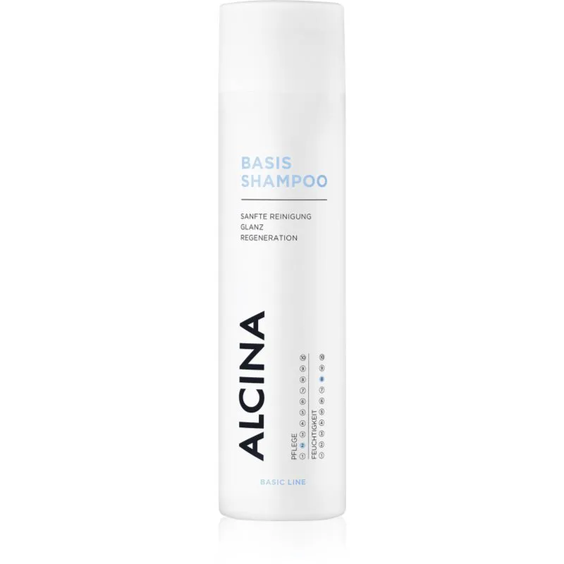 Alcina Basic Line καλλωπιστικό και αναγεννητικό σαμπουάν για όλους τους τύπους μαλλιών 250 ml