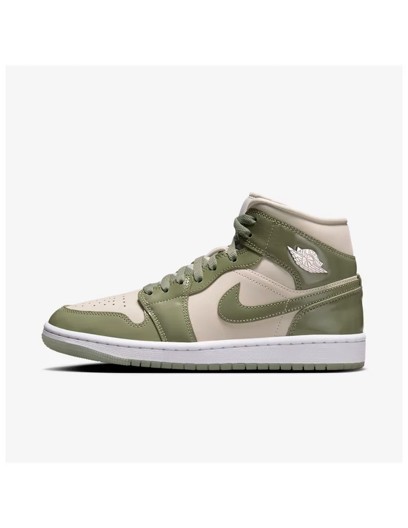 Jordan 1 Mid SE Sea Glass Oil Green Women's HF4079003 MBS