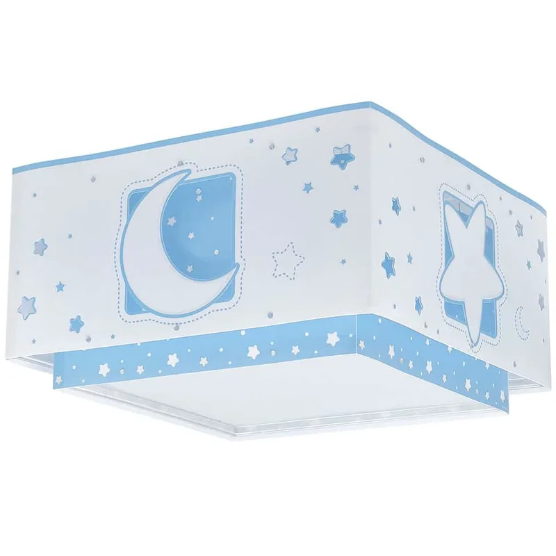 Παιδικό Φωτιστικό Οροφής Πλαφονιέρα Ango Moonlight Blue 63236T