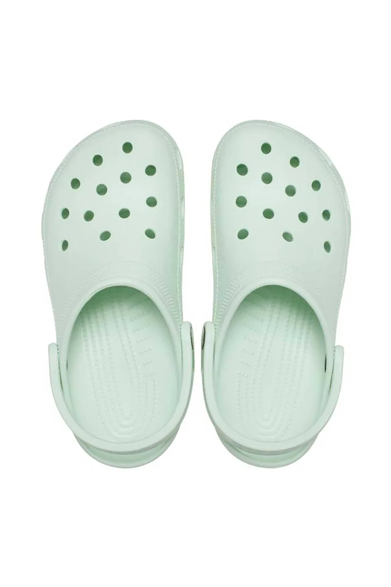 Crocs unisex clogs μονόχρωμα με διάτρητο σχέδιο "Crush" - E79700 Πράσινο Μέντας
