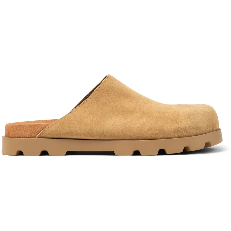 CAMPER Brutus Sandal - Clogs Για Ανδρικα - Καφέ, Μέγεθος 41, Suede